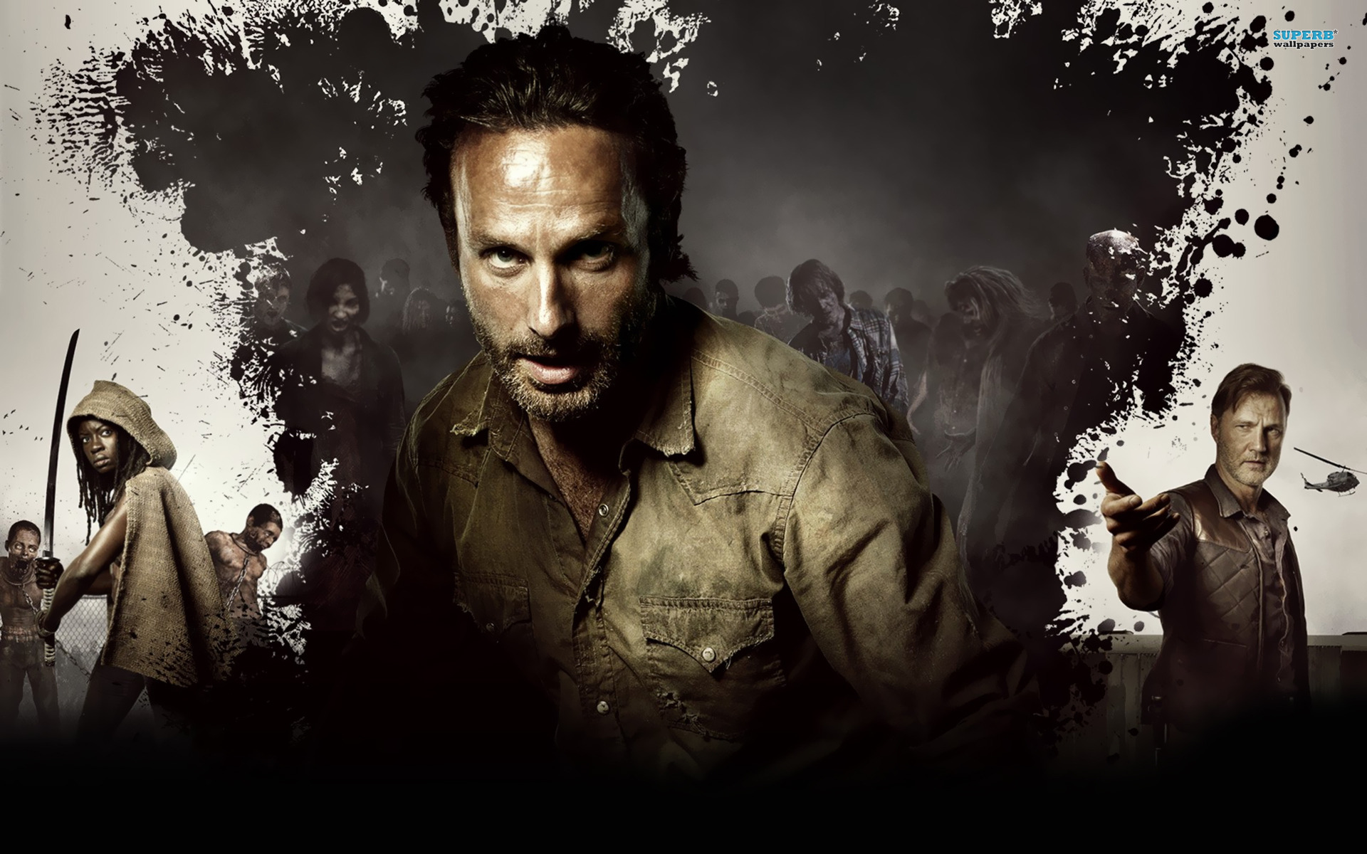 The Walking Dead Exclusive HD Wallpaper