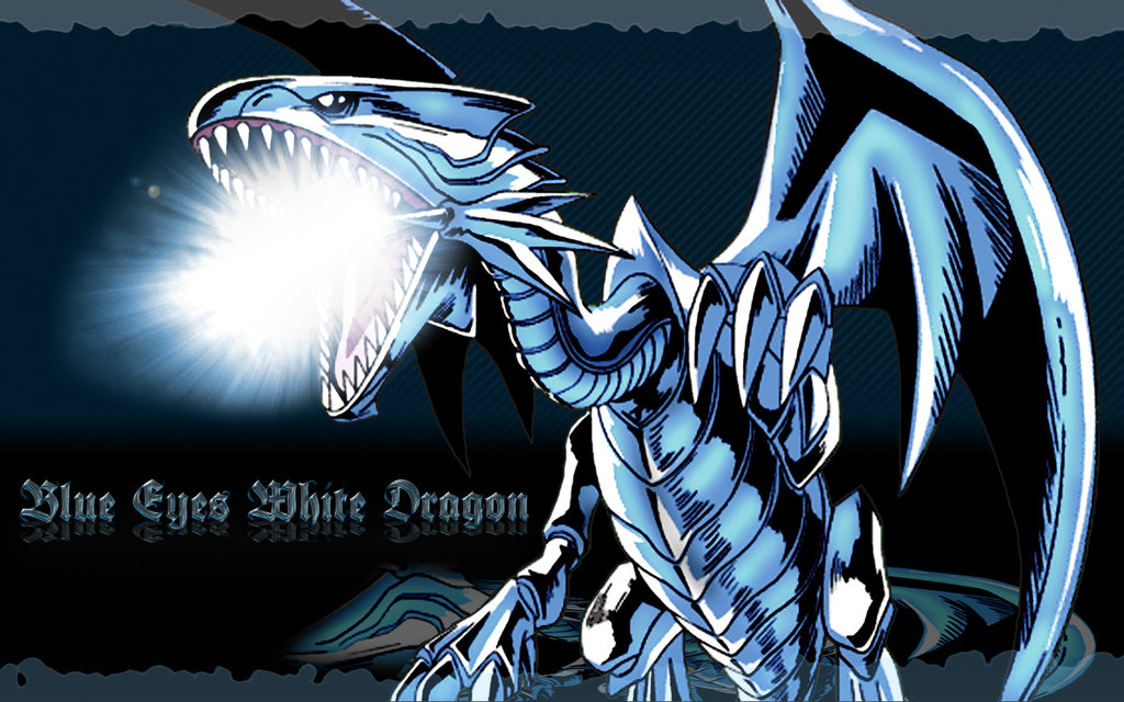 Blue Eyes White Dragon by BlackHawk00021 on