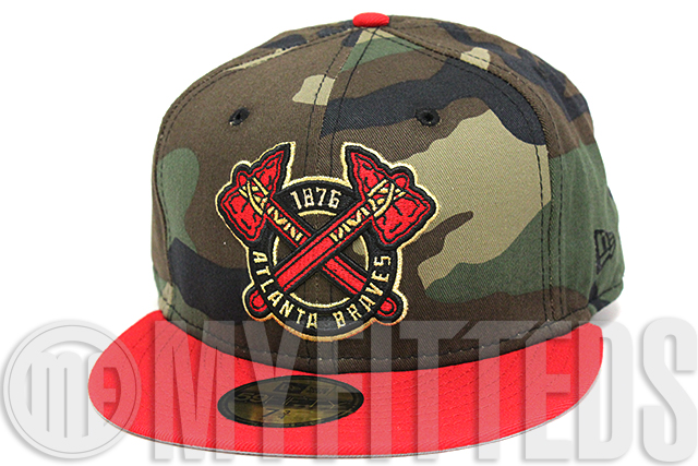 Hat Atlanta Braves Camo Hats Digital