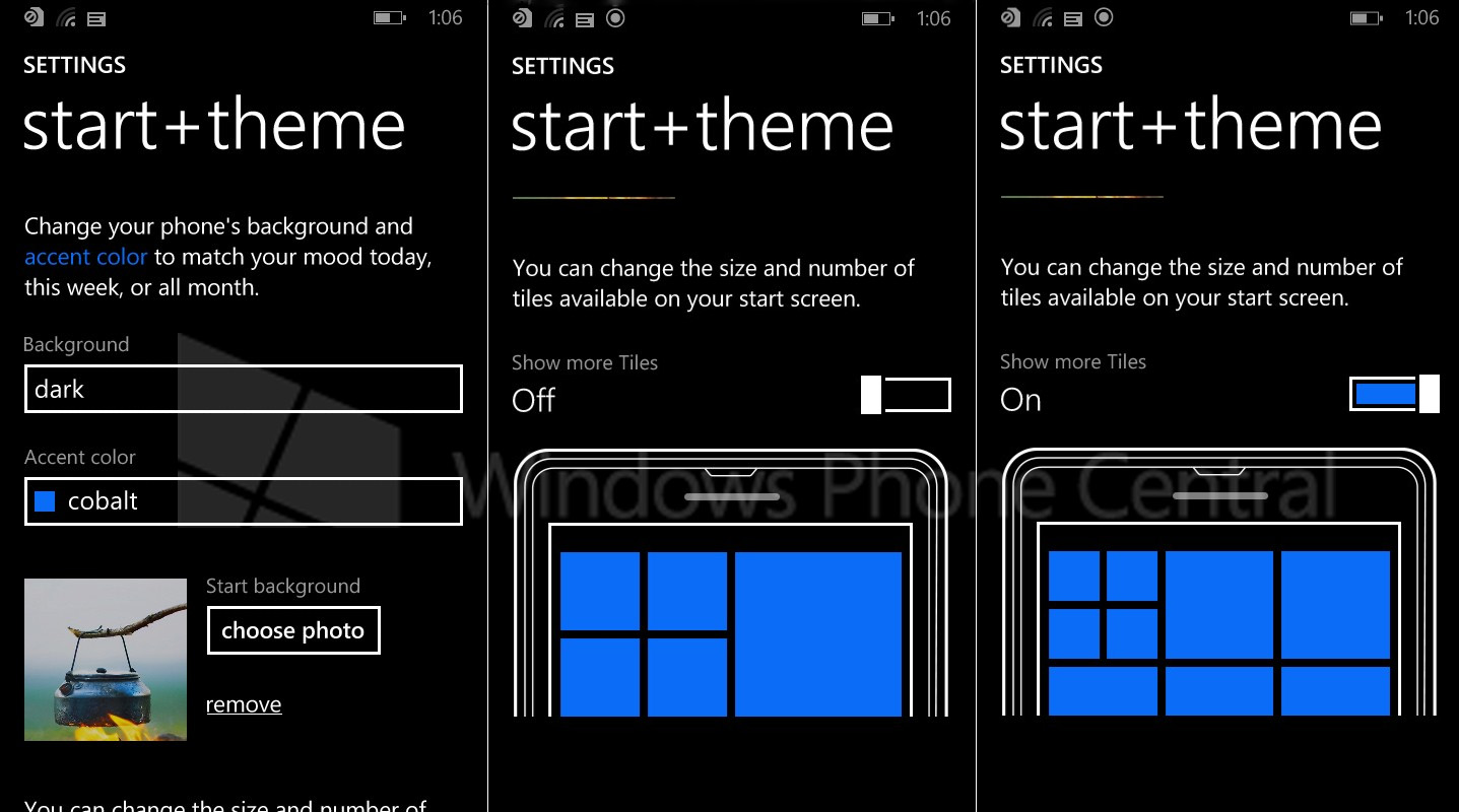 Windows Phone Start Screen Background Leak In New Video