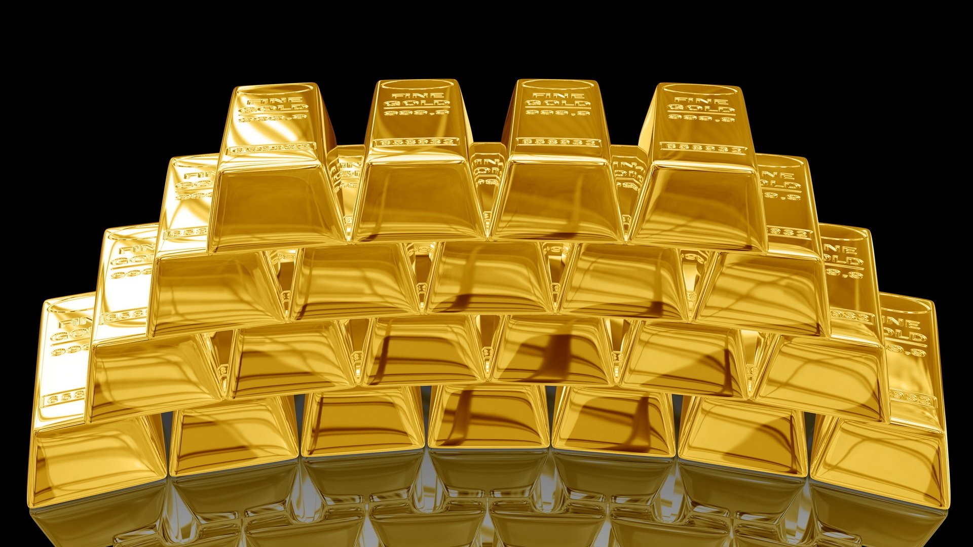 Gold Bullion Wallpaper For Your Desktop
