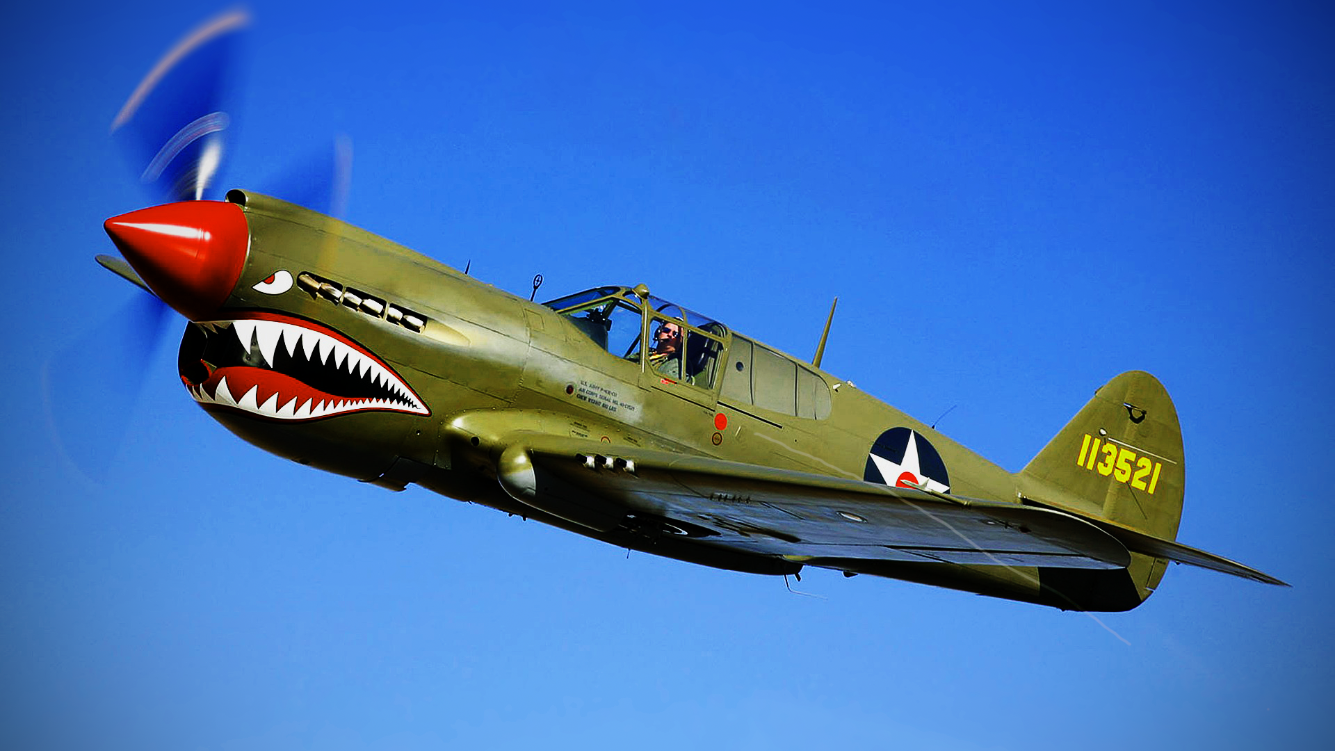 Curtiss P Warhawk Full HD Wallpaper And Background