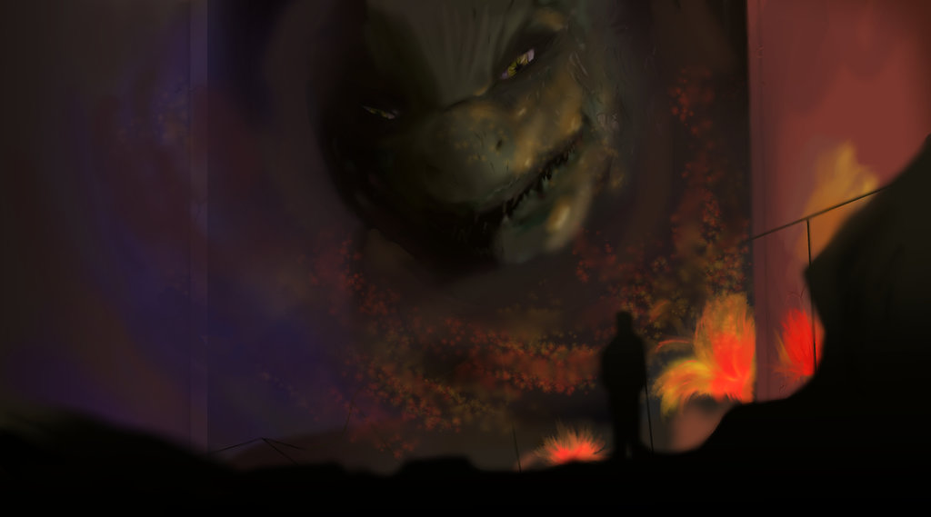 Godzilla Wallpaper 2014 by SibArtsmen on