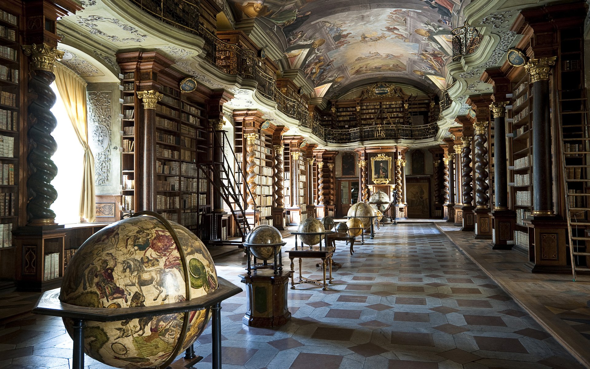 Library HD Wallpaper
