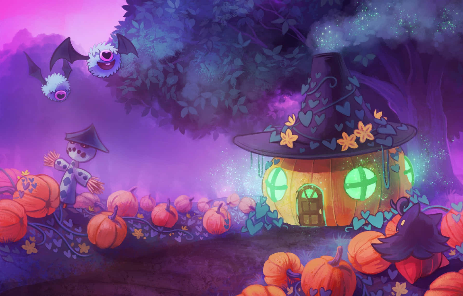 Pokemon Halloween Wallpaper