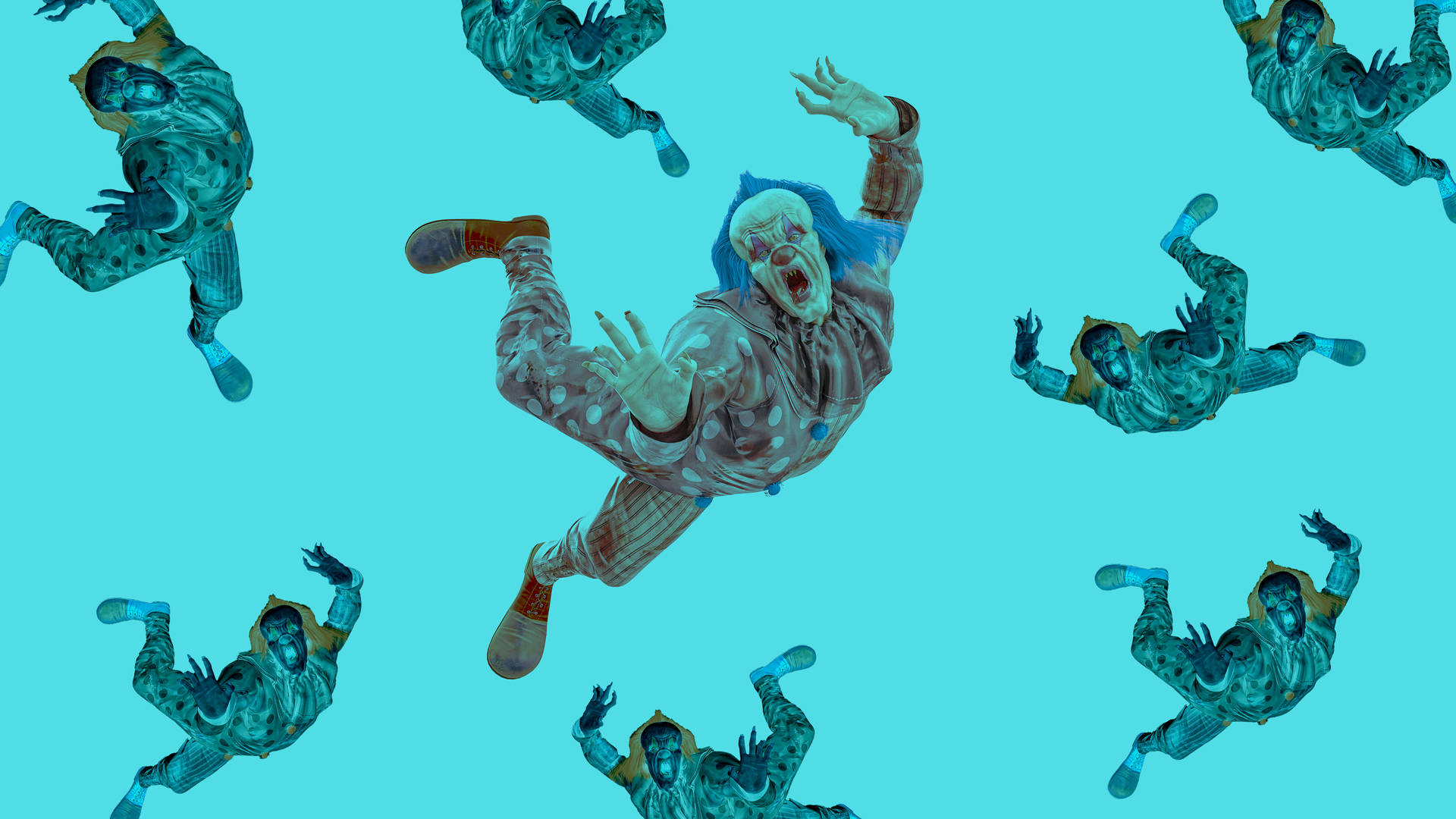 Ugly Clown Falling H5ddj2gqv0wrtwih Wallpaper