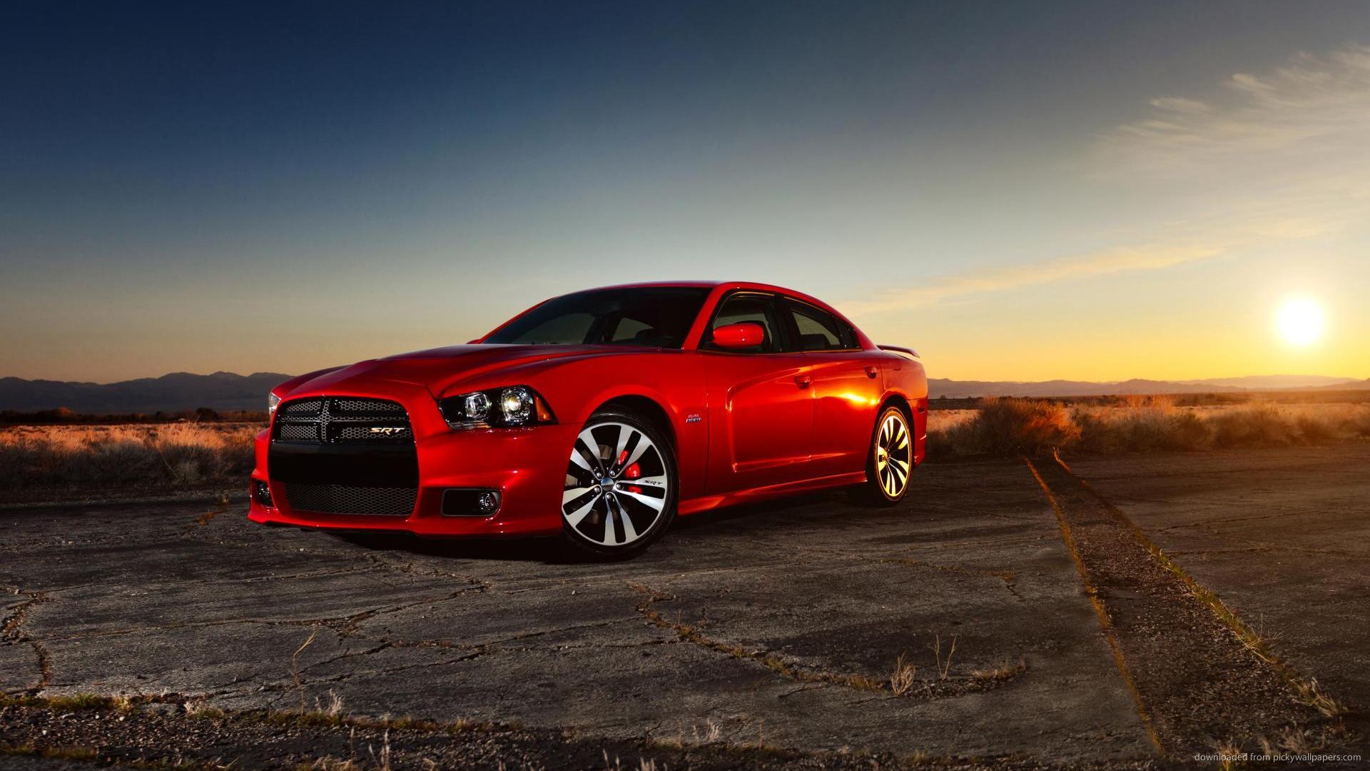 Red Dodge Charger SRT8 Wallpaper Picture For iPhone Blackberry iPad