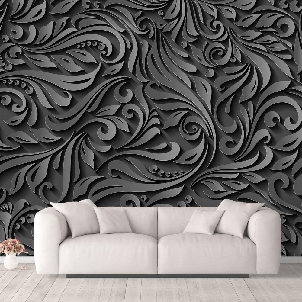 Rundown Room Wall Mural Wallpaper Wall Art Peel & Stick Self Adhesive Decor Textured Large Wall Art Print
