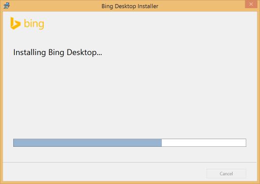 Windows Pushes Bing Bar And Desktop