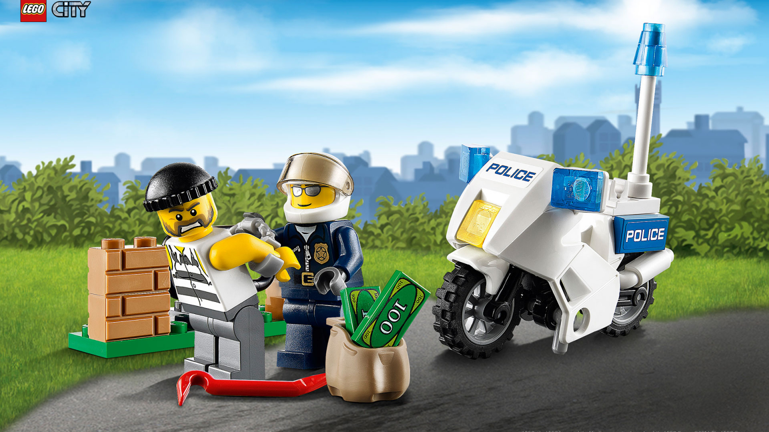 Wallpaper Lego City Police For Your