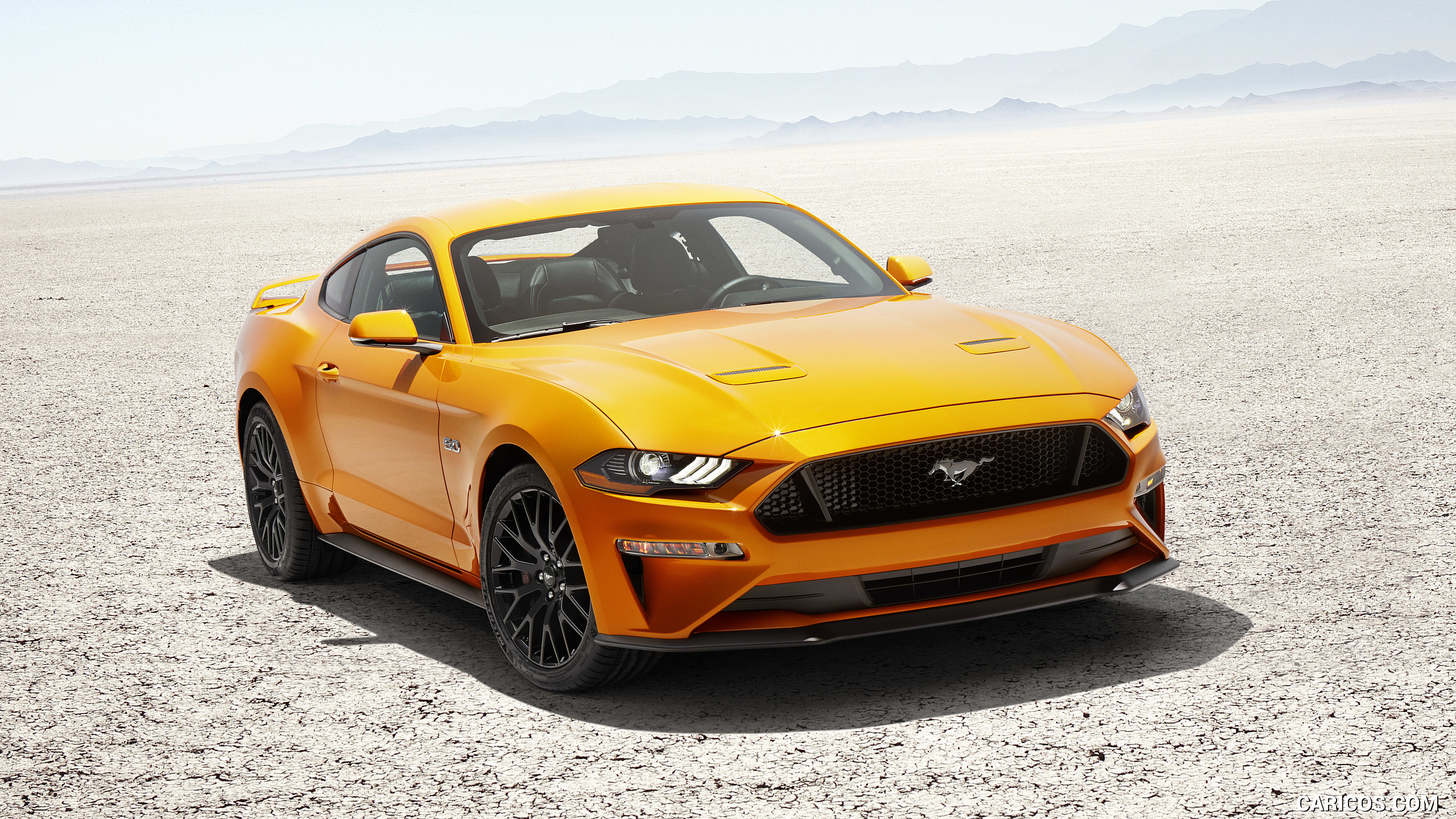 Ford Mustang V8 Gt With Performance Package Color Orange