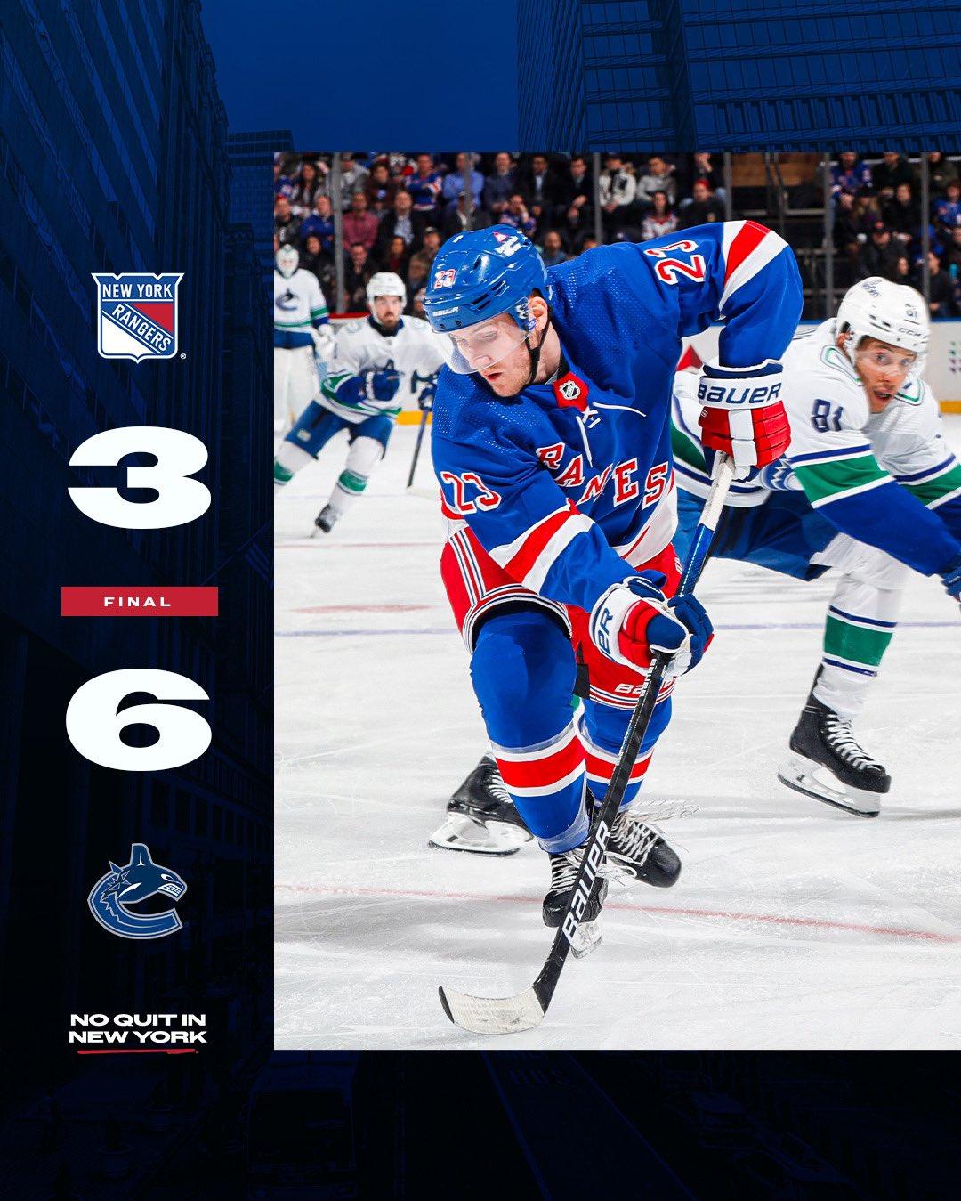 New York Rangers On X Final From The Garden To St Louis