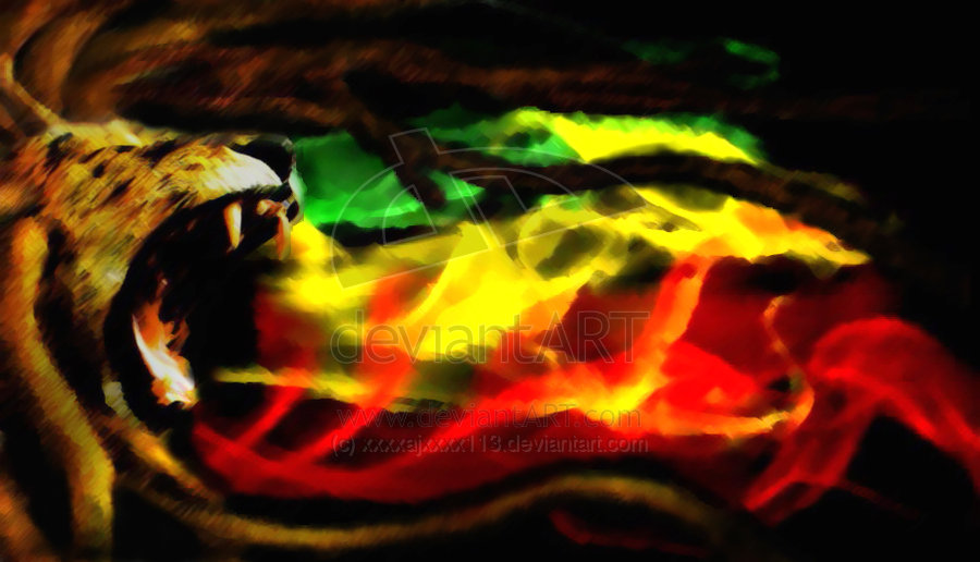 Rasta Smoke Background Rastafari Power By