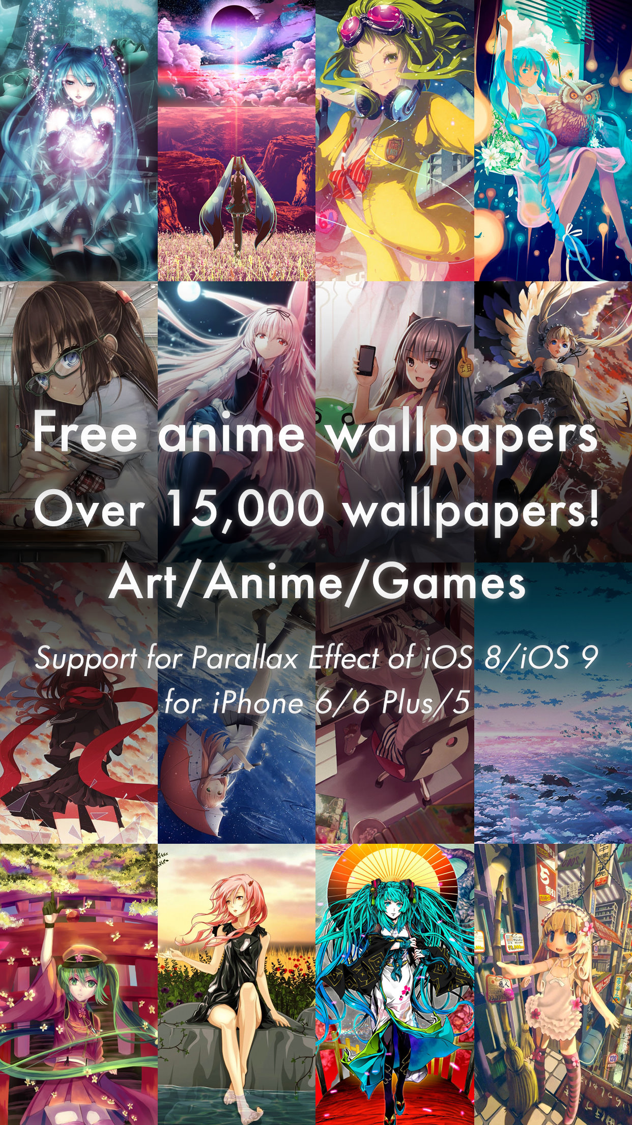 The Anime Wallpapers 4000 sheets app is a beautiful offering that