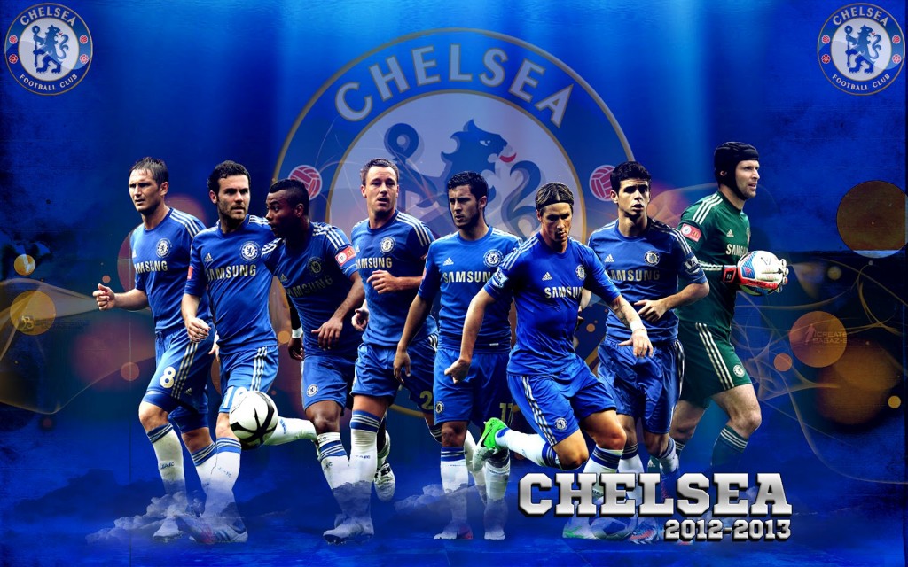 Chelsea squad team HD wallpaper for premier league 2012 2013 1024x640
