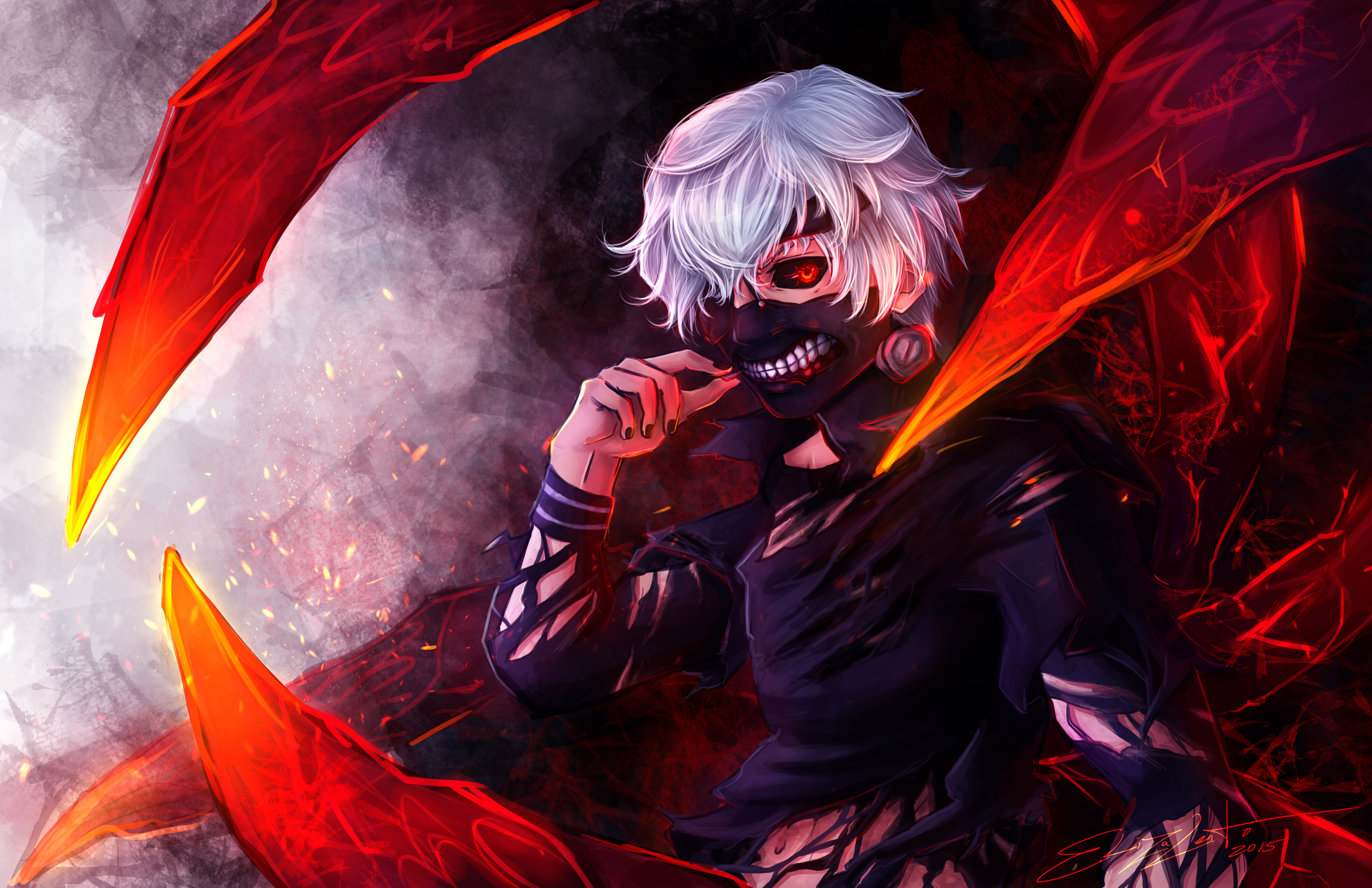 Ken Kaneki Tokyo Ghoul 5k Wallpaper HD Anime 4k Image Photos