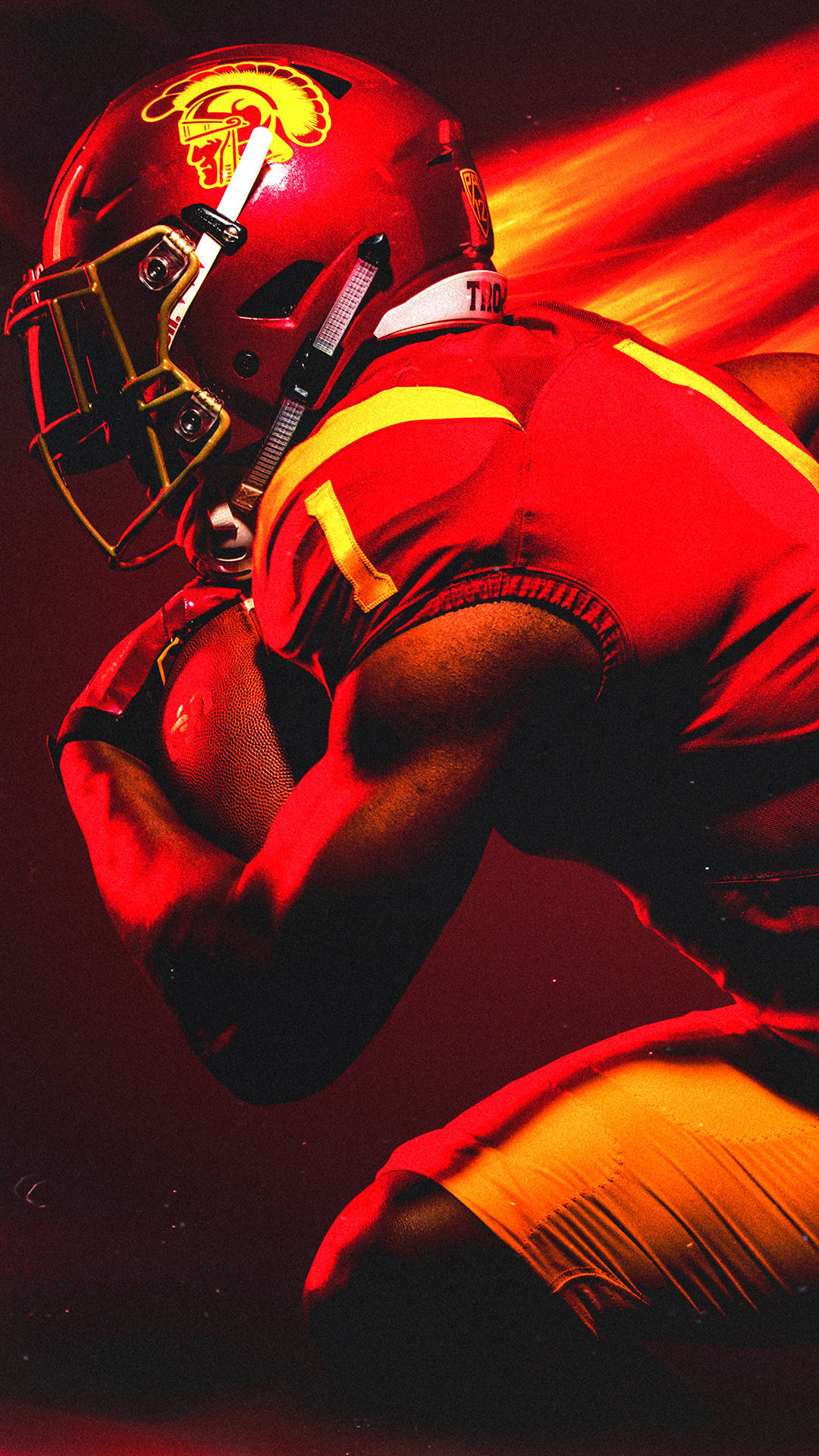 Usc Football Red Streaks 9y1s9amfi4ui2fxx Wallpaper