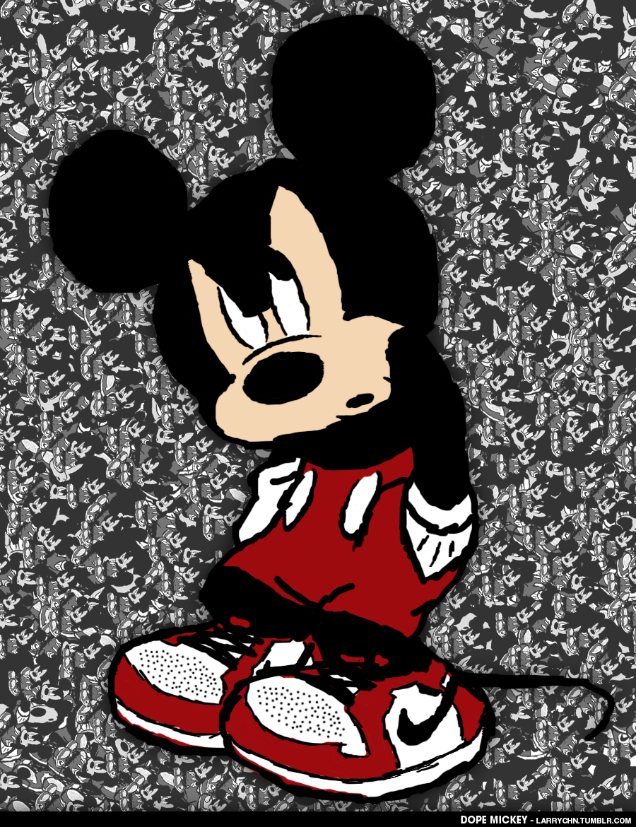 50+ Mickey Mouse Dope Wallpaper on WallpaperSafari