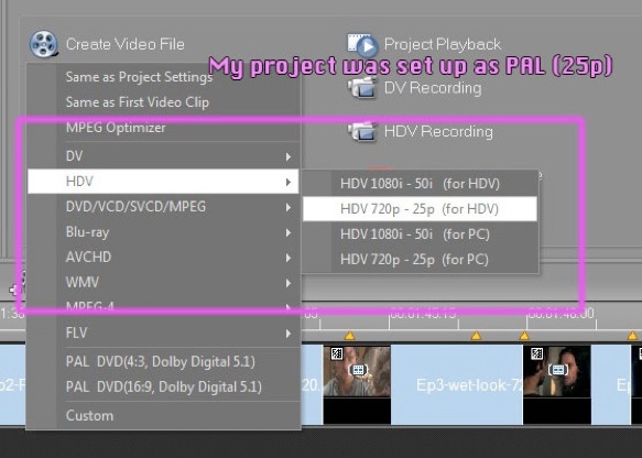 My Finished Video I Found That The Easiest Way Was To Export As HDv