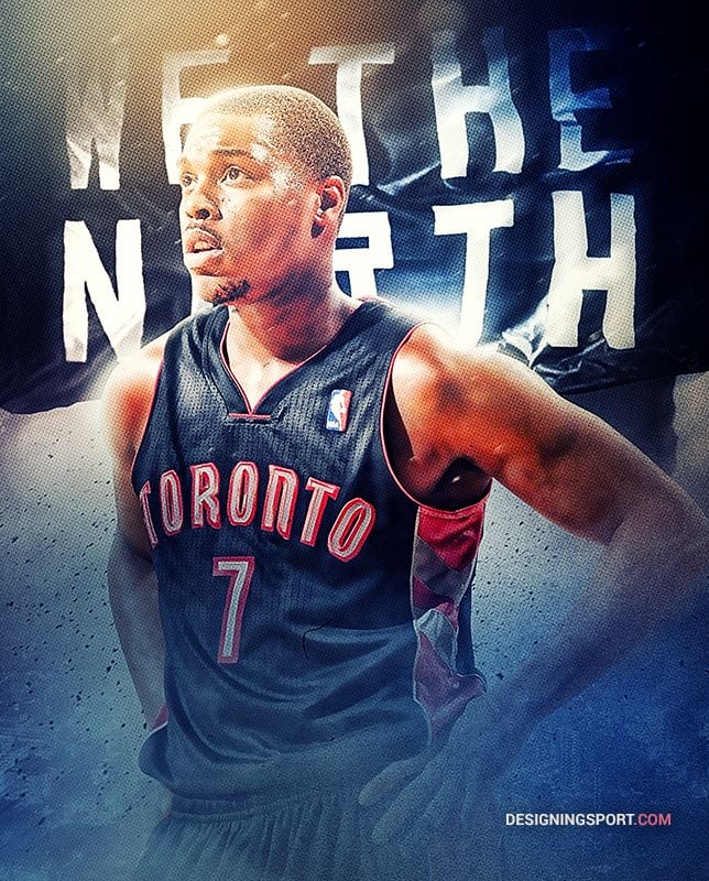 Kyle Lowry Toronto Raptors True North Series Basketball 644x800