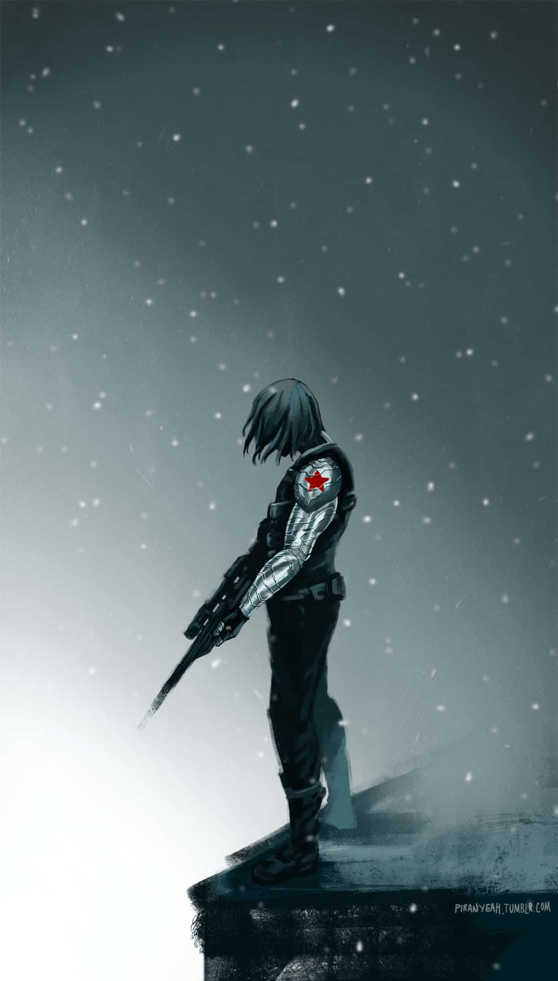 The New Bucky Barnes iPhone Wallpaper