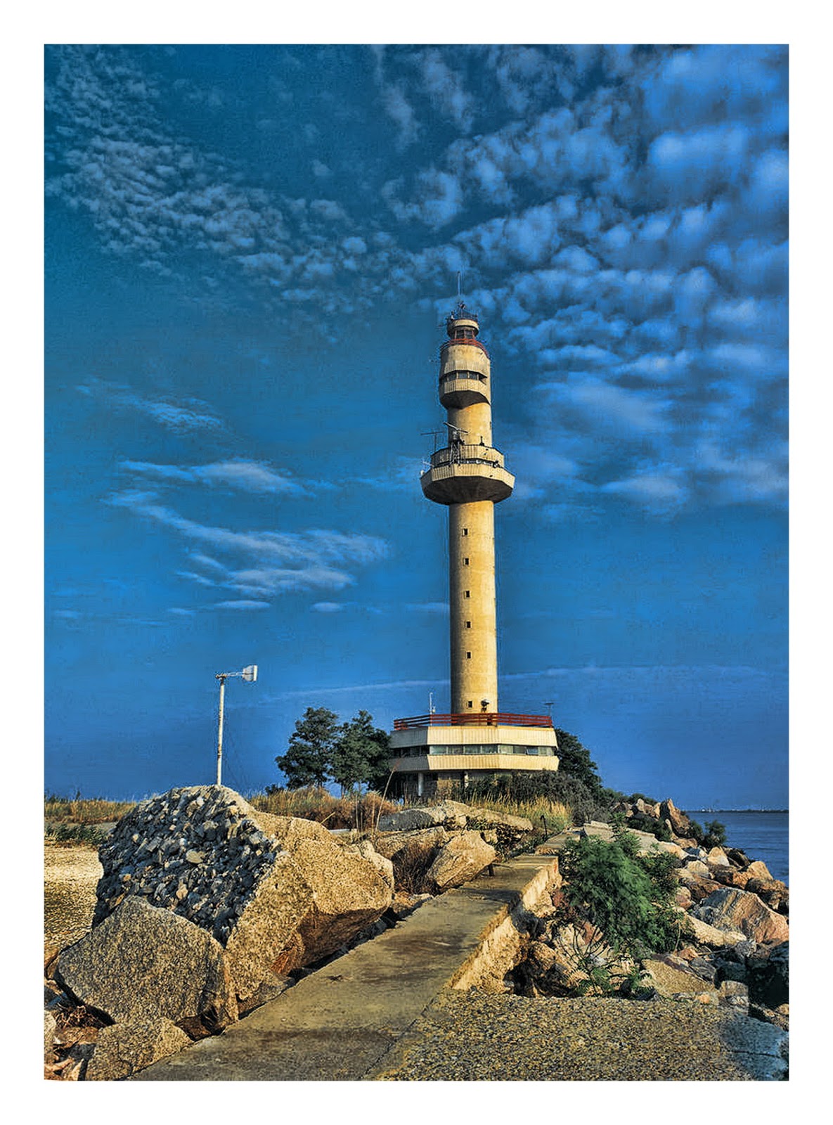 Free download blue lighthouse wallpaper border [1185x1600] for your