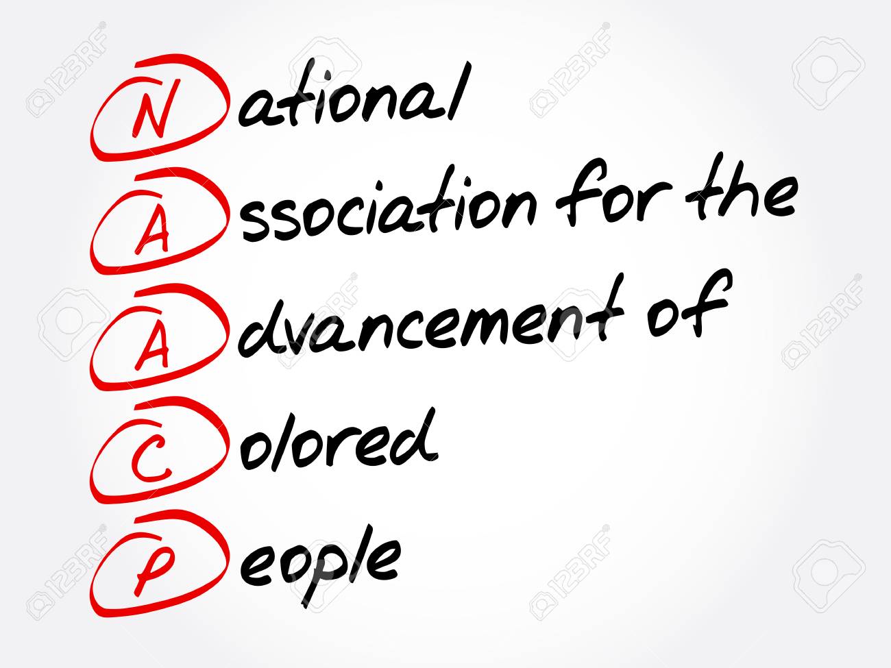Naacp National Association For The Advancement Of Colored People