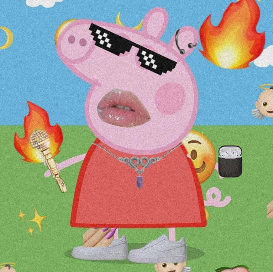 🔥 [50+] Baddie Peppa Pig Wallpapers | WallpaperSafari