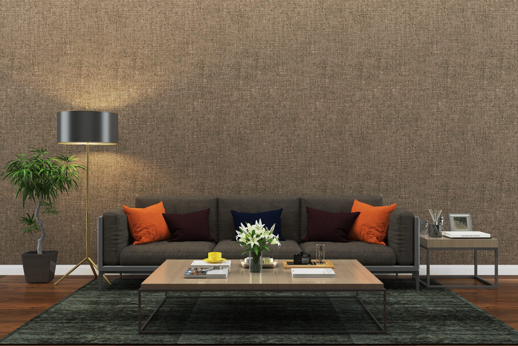 Living Room Wallpaper Ideas