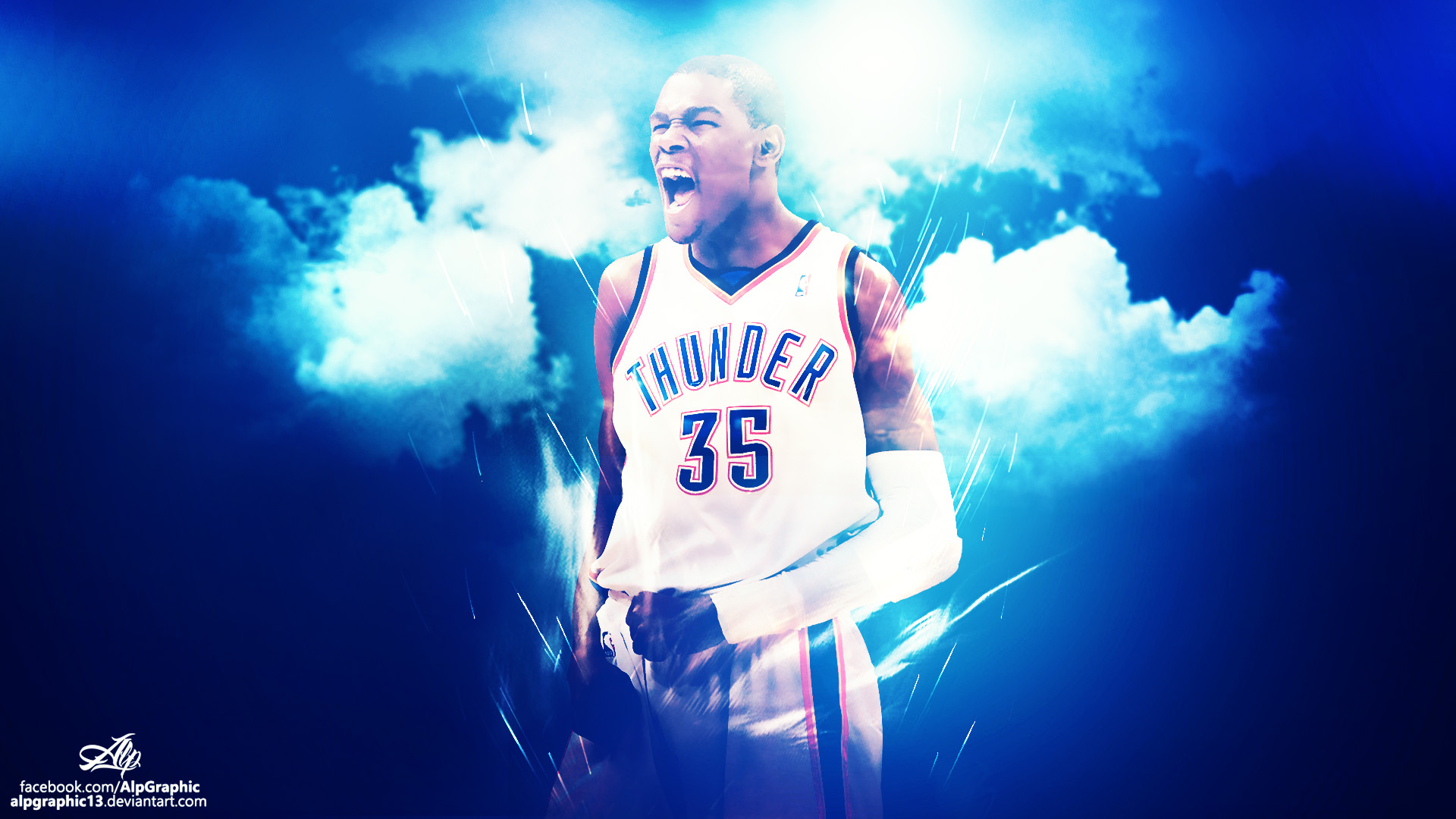 Kevin Durant Wallpaper By Alpgraphic13