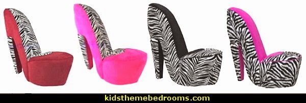 Free Download Zebra High Heel Shoe Chair 600x202 For Your