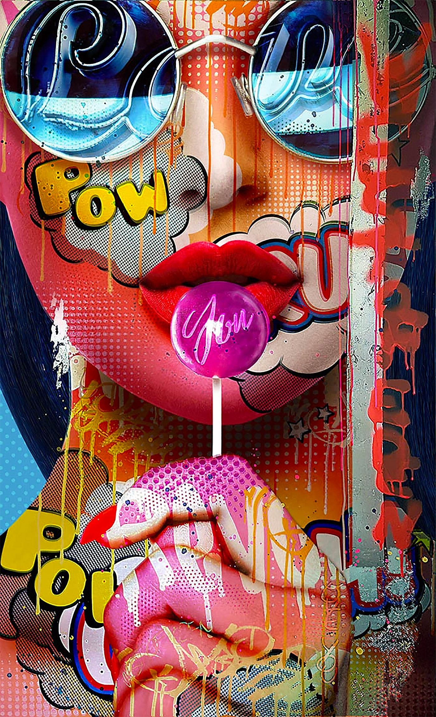 Pop Heroines Cool Artworks By Monika Nowak Inspiration Grid