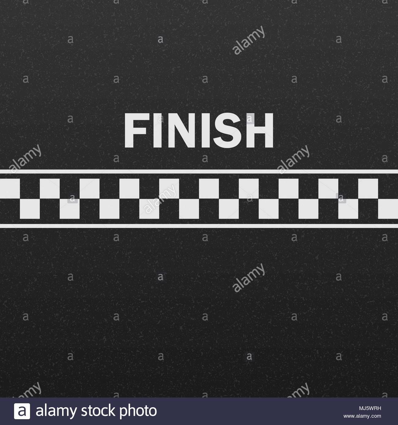 Finish Line Race Track Background Top Grunge Textured On The