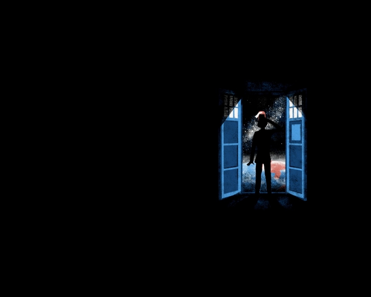 Doctor Who Simplistic Simple Space Fez Wallpaper Art HD