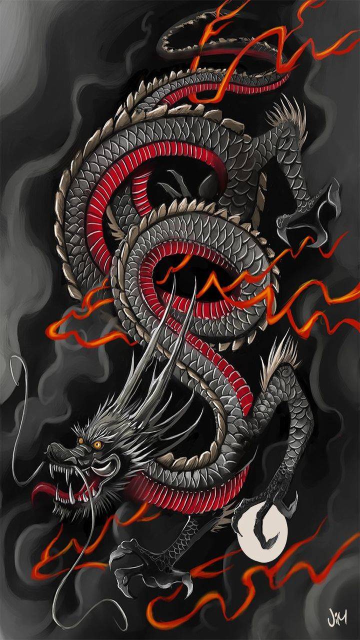 Japanese Dragon Wallpaper