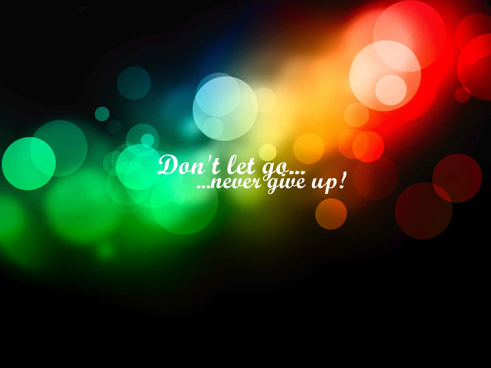 Let Go Wallpaper
