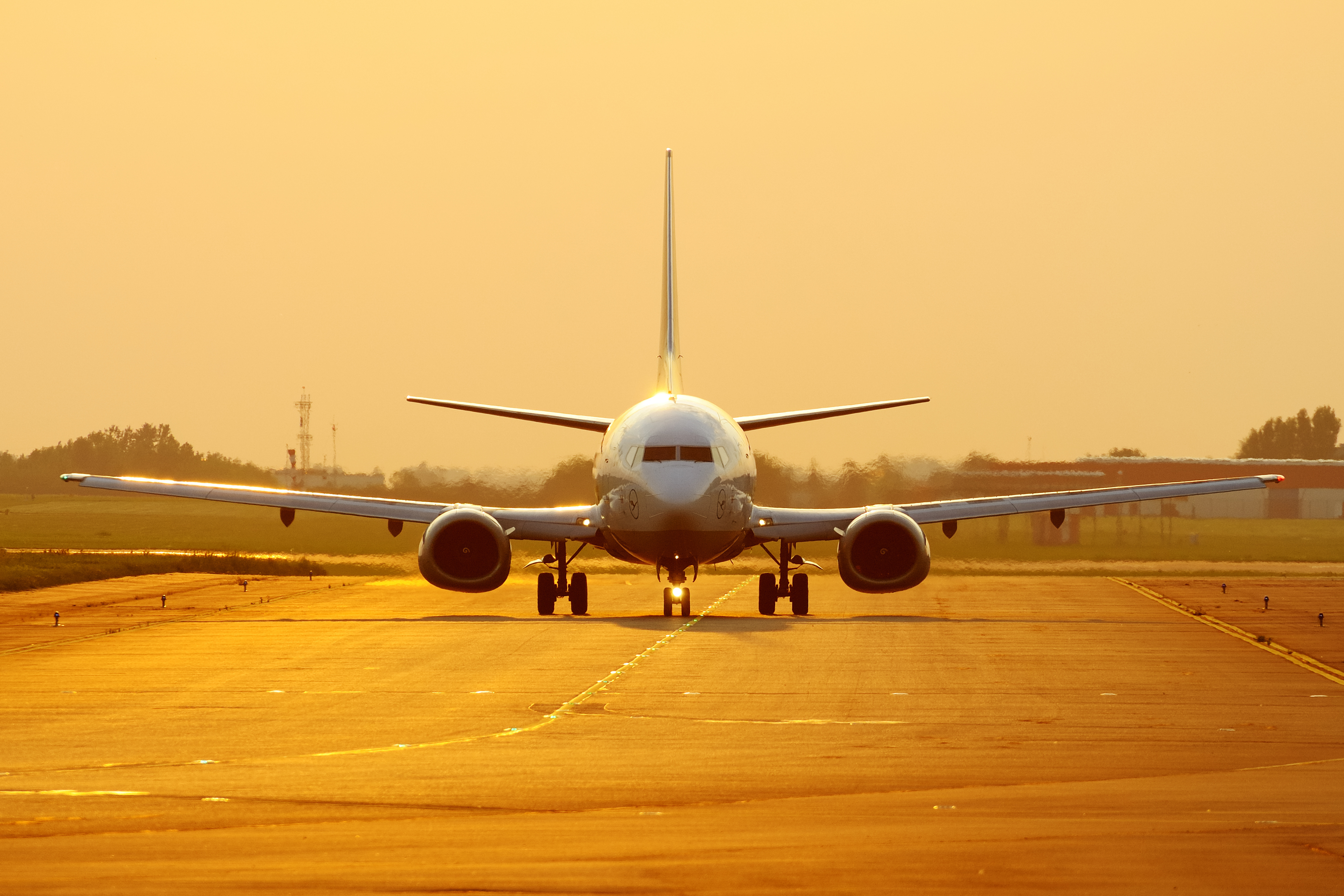 Boeing Aircraft On The Runway Wallpaper And Image