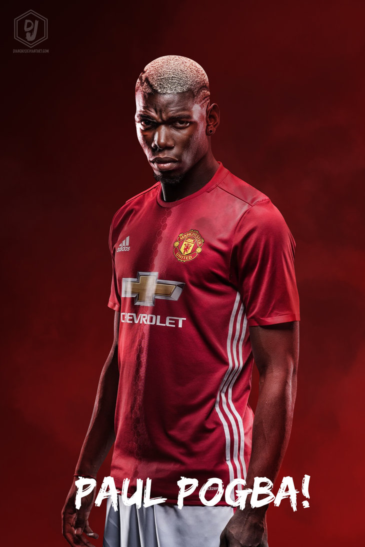 Paul Pogba Manchester United Wallpaper By Dianjay