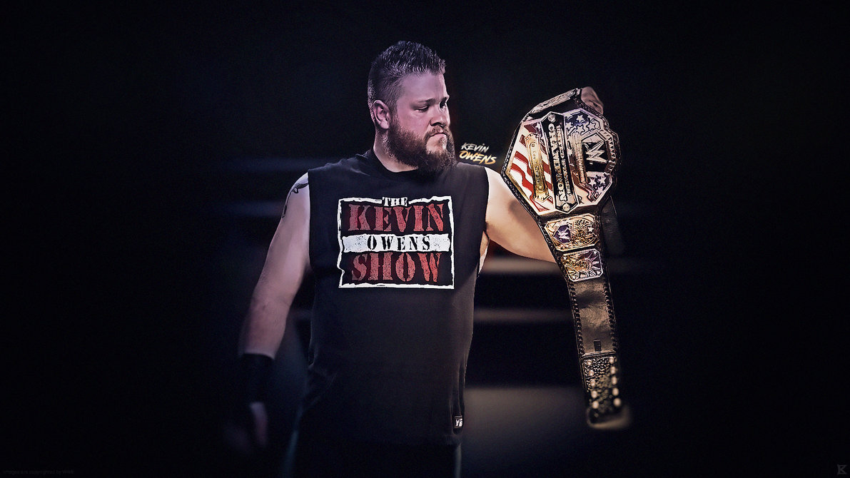 Wwe Kevin Owens Wallpaper With Text By