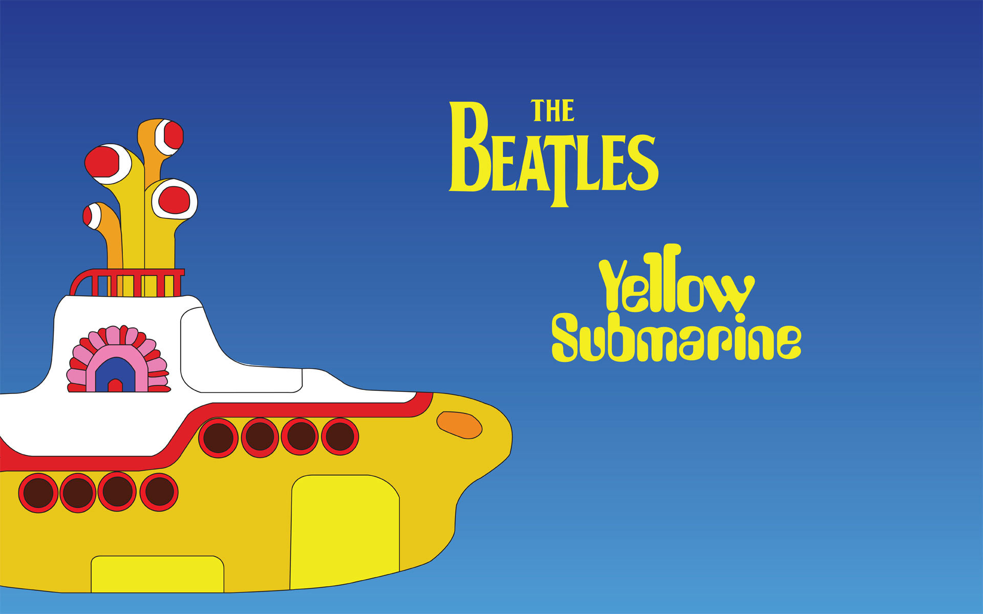 Desktop Wallpaper Celebrities Music Yellow Submarine The Beatles