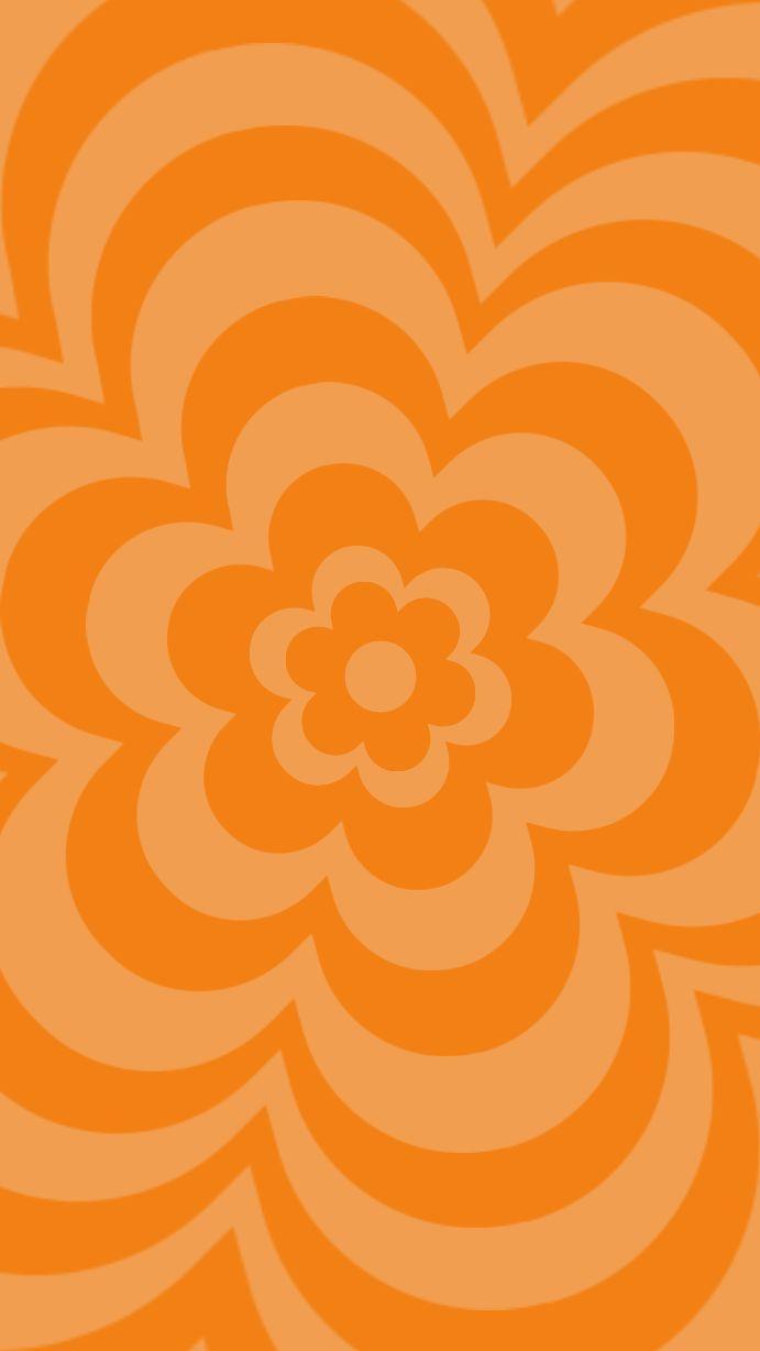 Aesthetic Retro Flower Phone Wallpaper Patterns iPhone