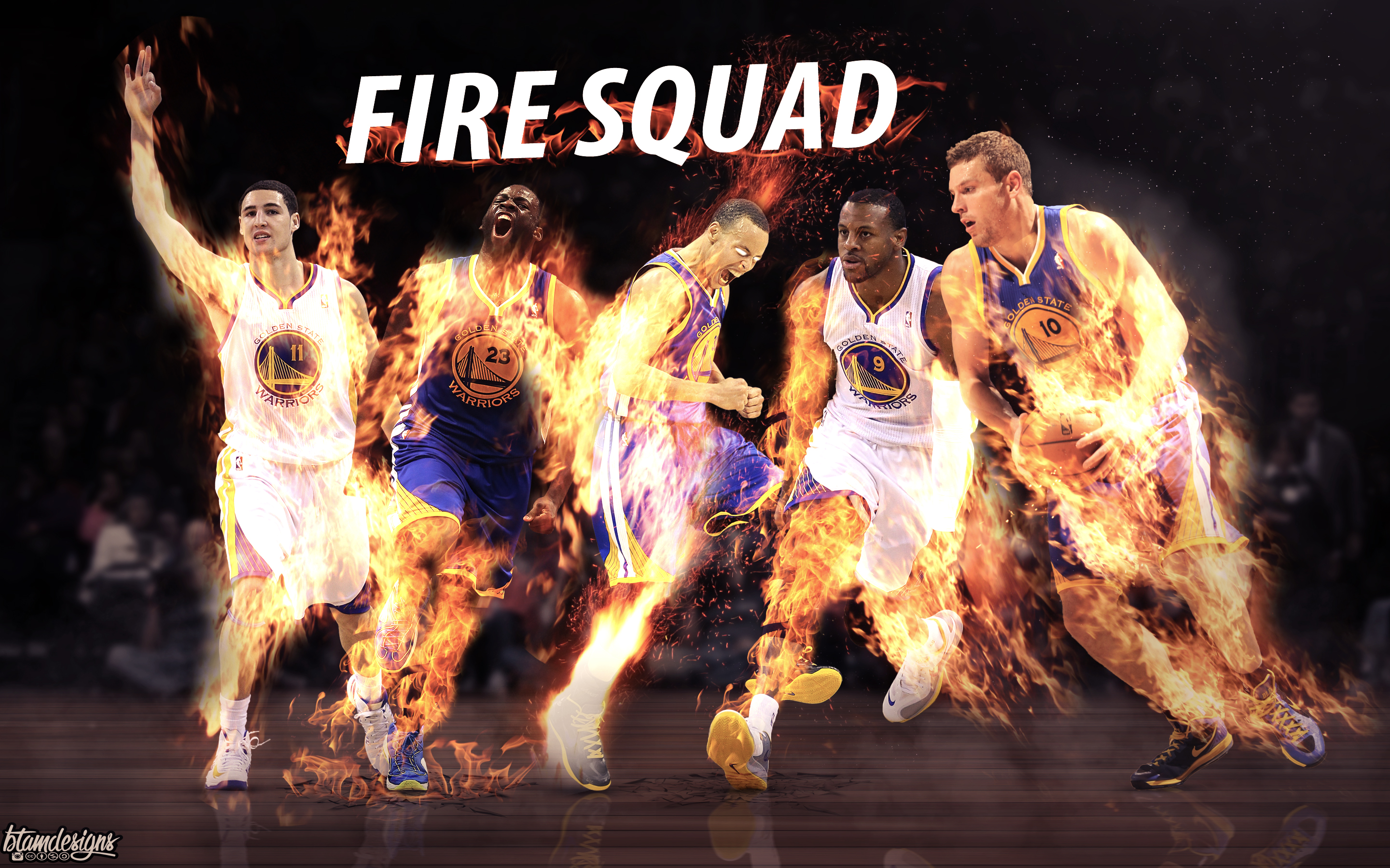 Golden State Warriors Fire Squad