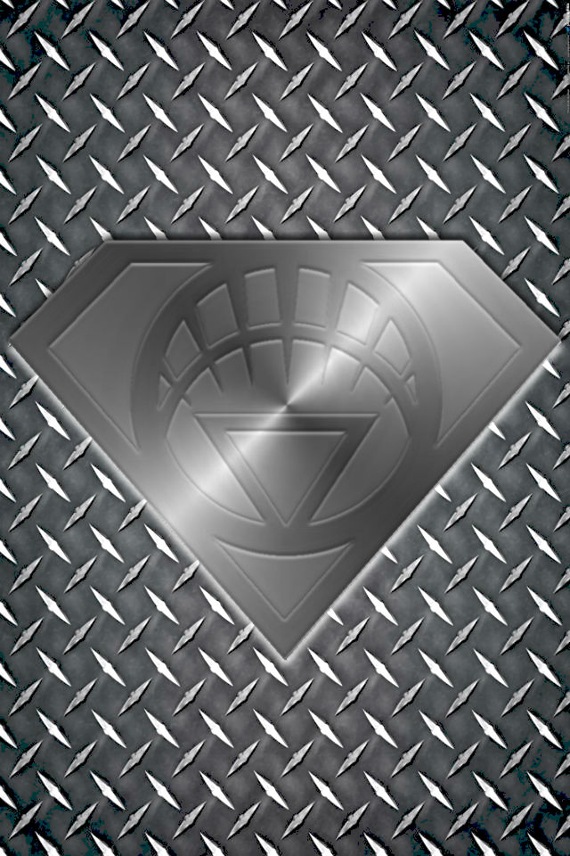 Black Diamond Plate White Lantern Superman By Kalel7