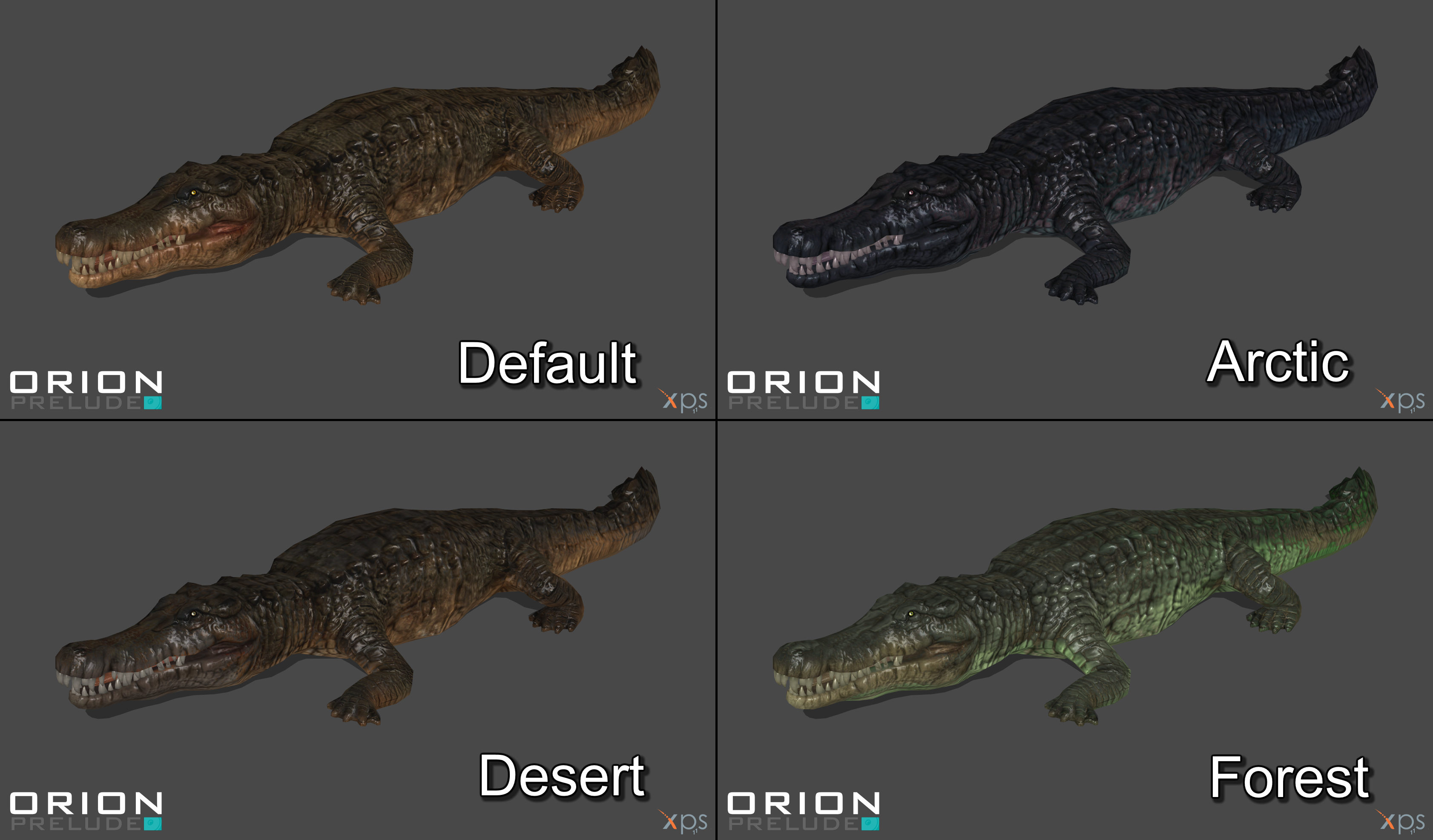 Orion Prelude Deinosuchus Pack By Phelcer