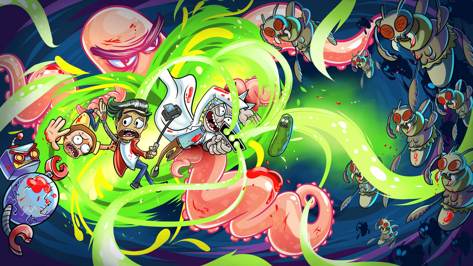 Cool Rick And Morty Wallpaper