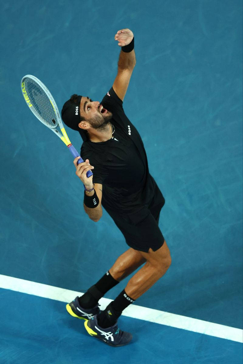 Matteo Berrettini Wallpaper Helt Gratis