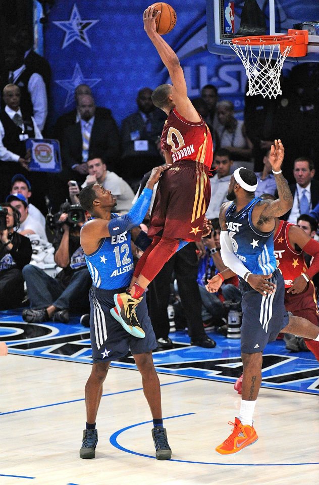 Gallery Russell Westbrook Dunks At Nba Allstar Game