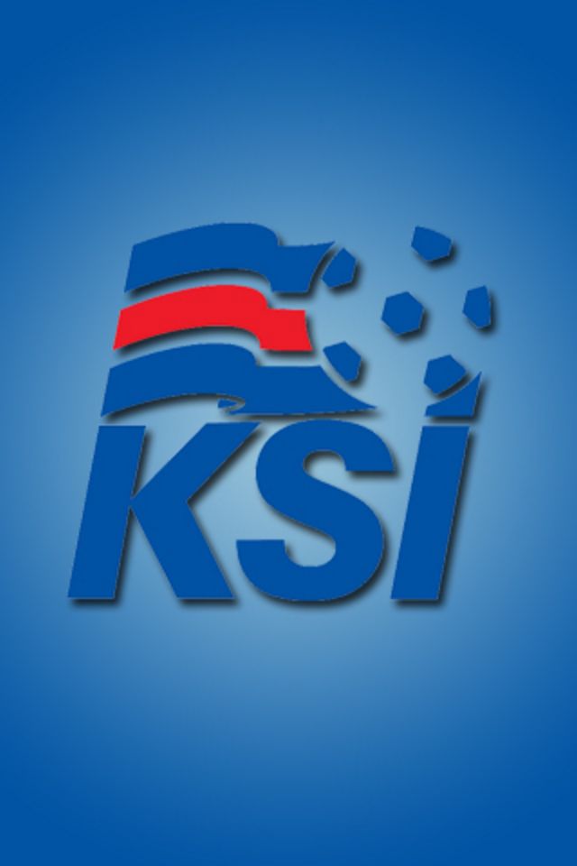 Iceland Football Logo iPhone Wallpaper HD 640x960