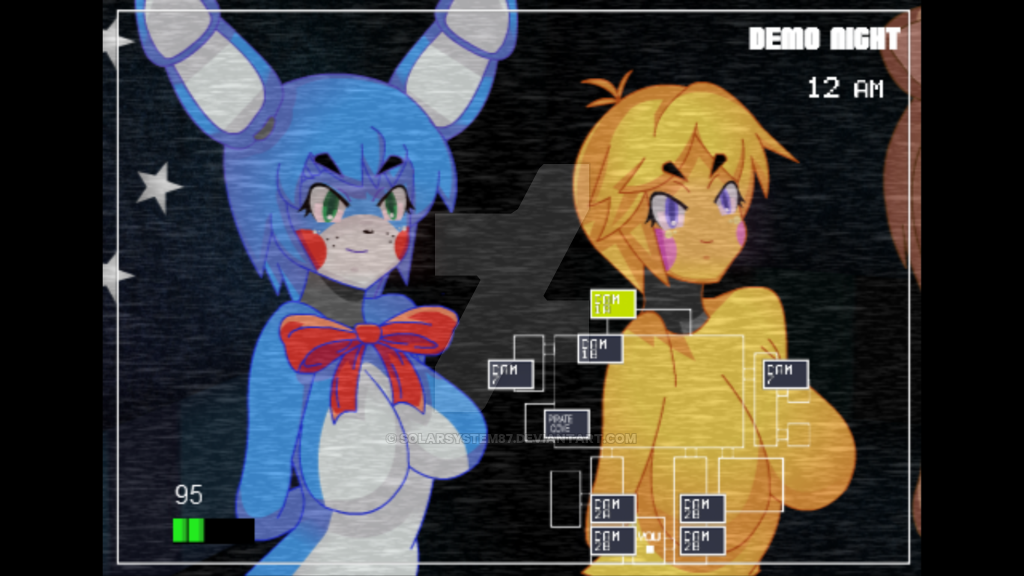 Free download Five Nights In Anime Demo Toy Bonnie X Toy Chica O by  solarsystem87 [1024x576] for your Desktop, Mobile & Tablet | Explore 50+  Toy Chica Wallpaper App | Toy Poodle