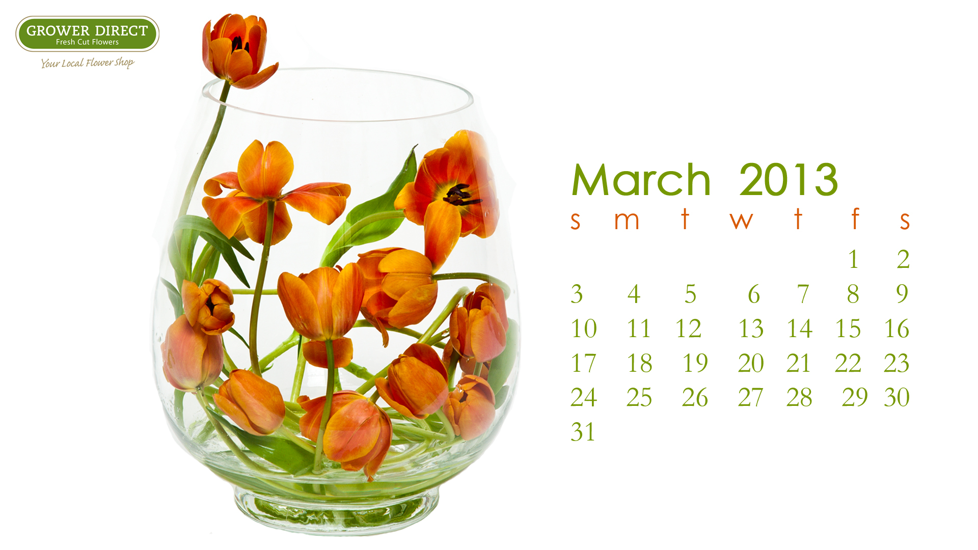 Bie Friday March Desktop Wallpaper Calendars Grower